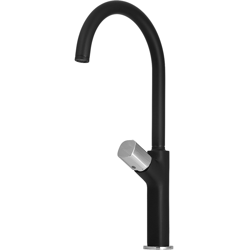 Dubai slavina za sudoper - crna / krom