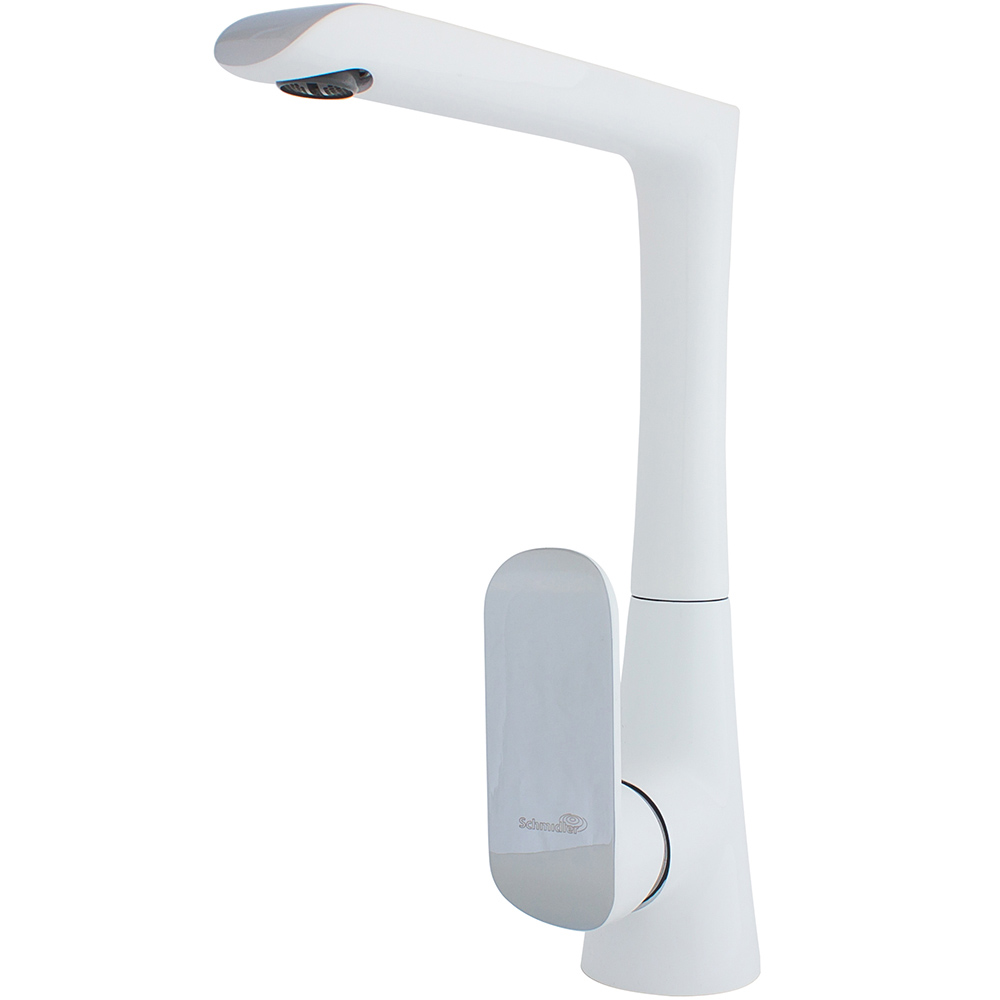 London slavina za sudoper - bijela / krom